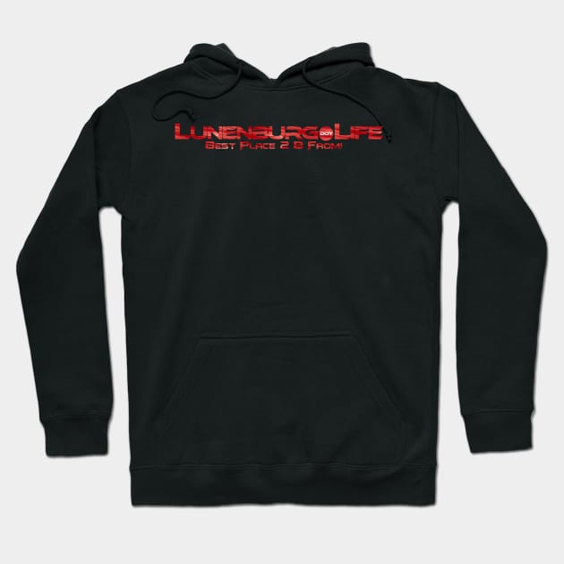 Lunenburg.life - Red Hoodie by ThePowerOfU